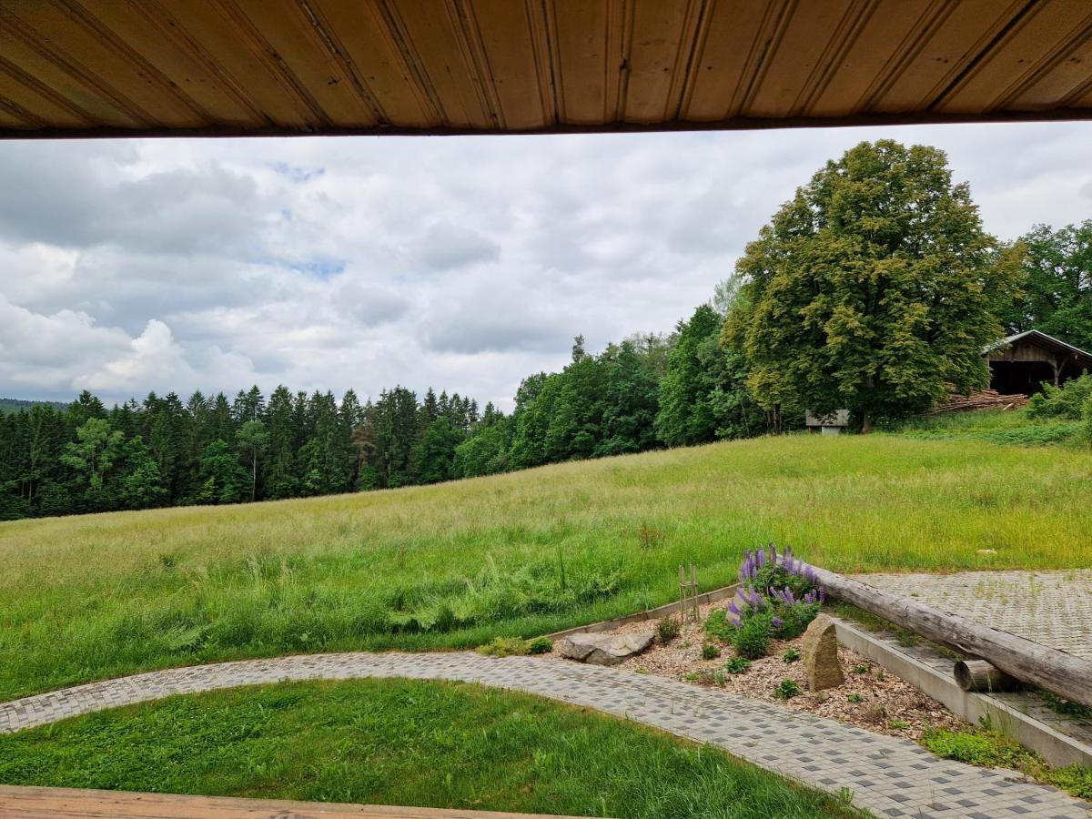 Pension Weghof Mit Gasthaus Böbrach Exteriör bild